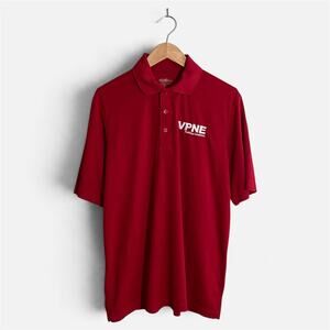 Core 365 Polo Shirt Red VPNE Parking Men’s Medium